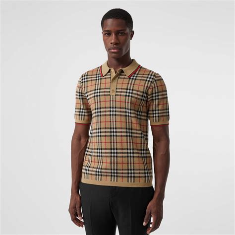 burberry polo shirts for men